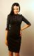Черное платье Victoria Beckham. Осень-зима 2012/2013