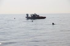 Авиабомбу времен ВОВ уничтожили в акватории Черного моря в районе п. Макопсе