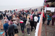 Митинг в Адлере в защиту пляжей